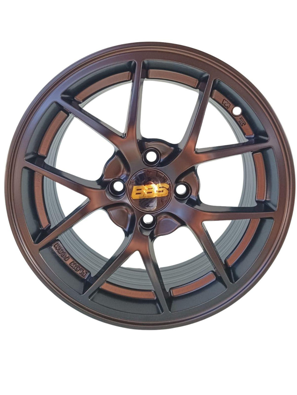 Juego de Llantas 15x6.5 4x100 Et40 matt black 507