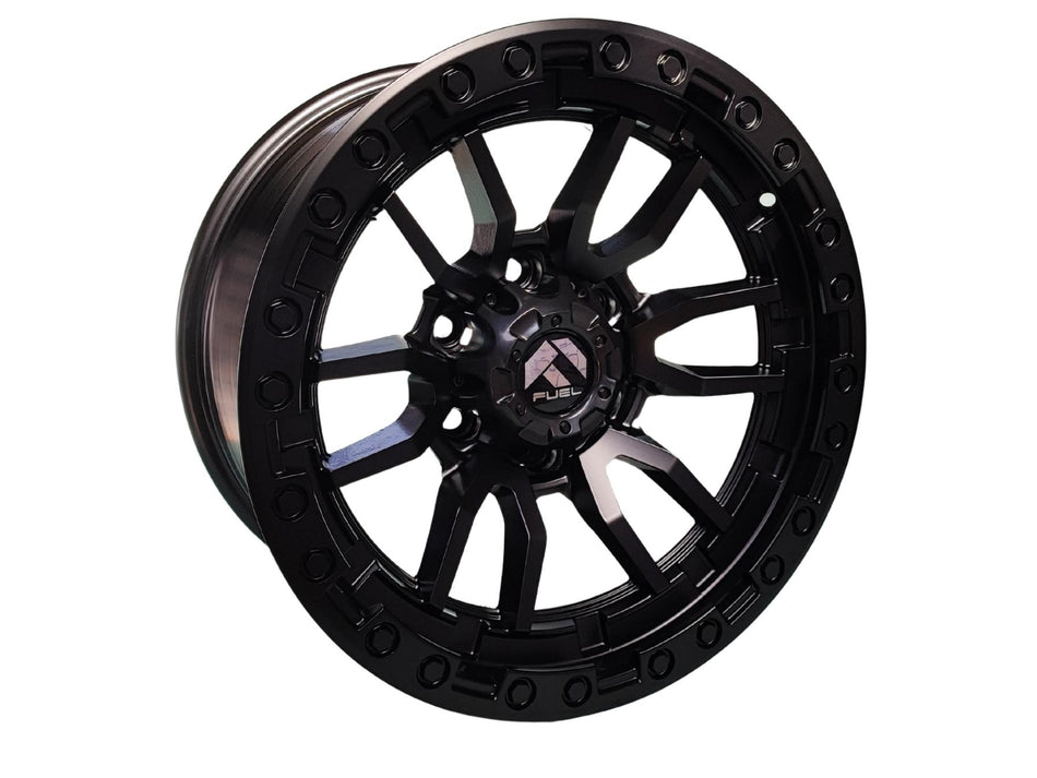 Juego de Llantas 17x9 6x139.7 Et0 matt black DX023