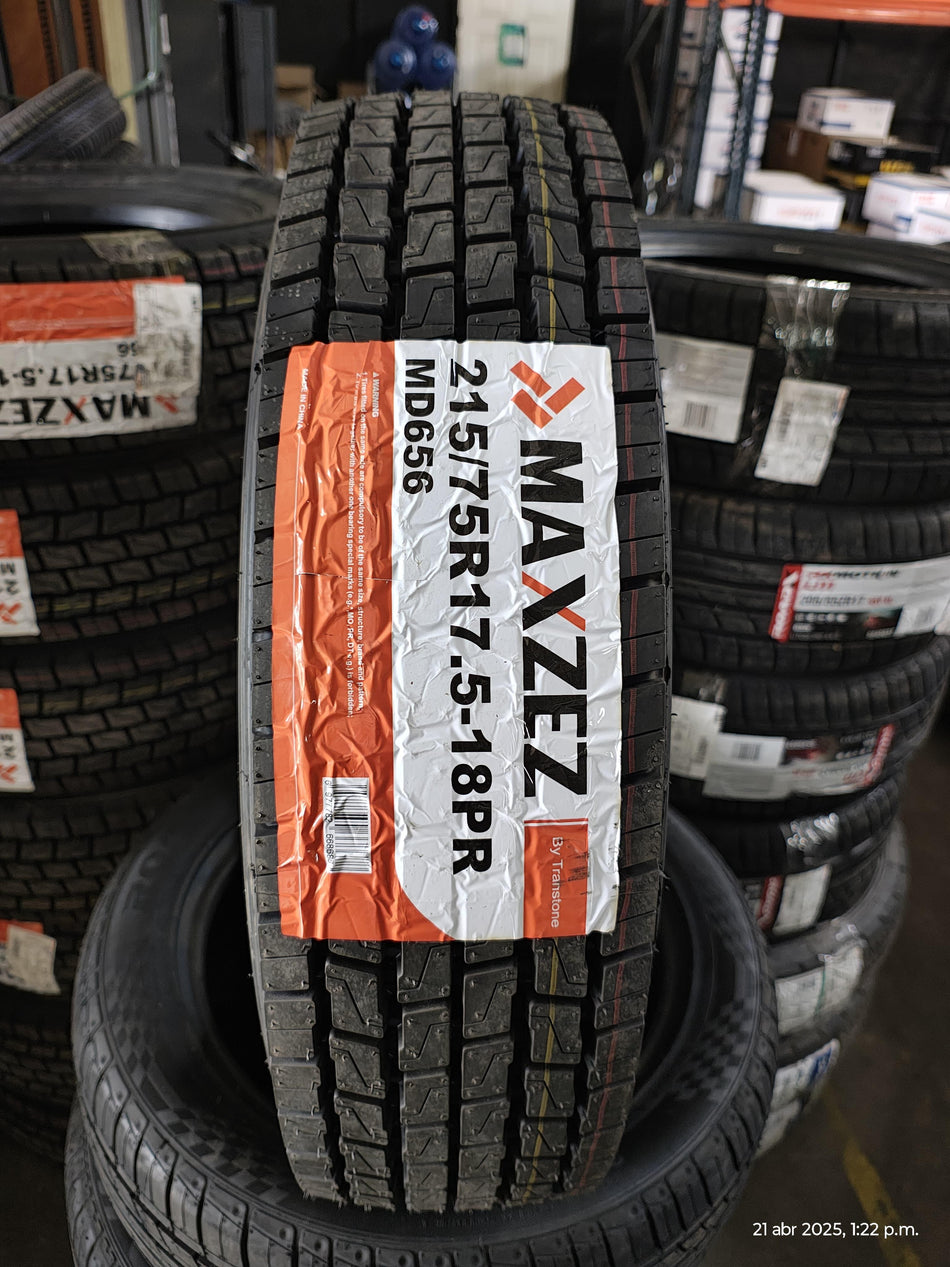 Neumatico 215/75 R17.5  Maxzez  MD656 Trac-On 135/133K 18PR