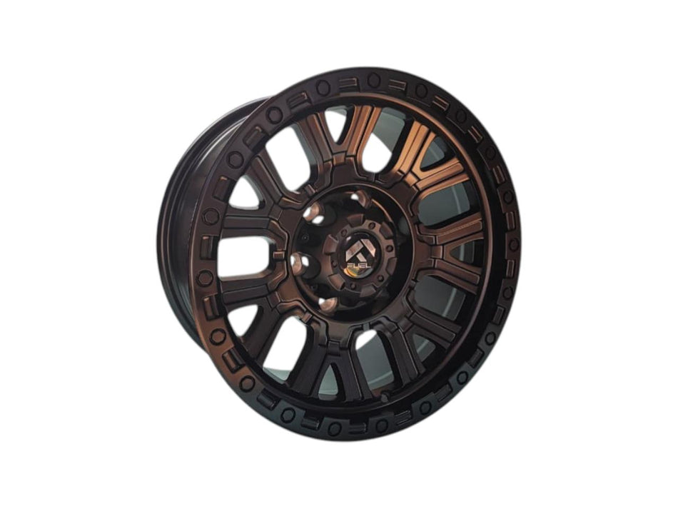 Juego de Llantas 16x8 6x139.7 Et0 Matt black H017