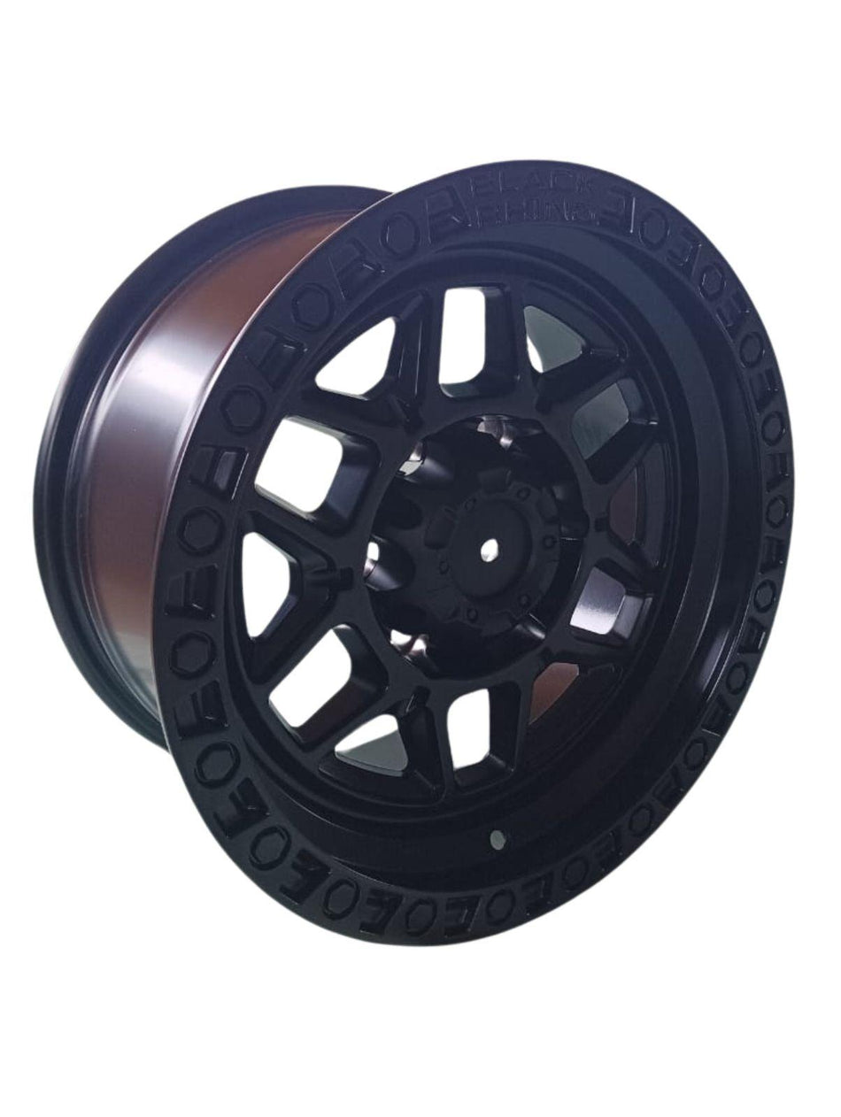 Juego de Llantas 16x8 6x114.3 Et0 matt black 148X