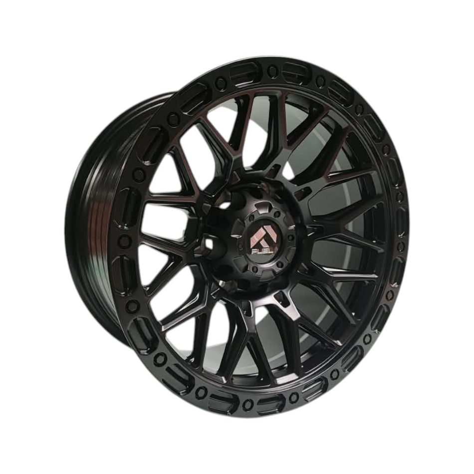 Juego de Llantas 16x8 6x139.7 Et0 Matt Black (XXX010)