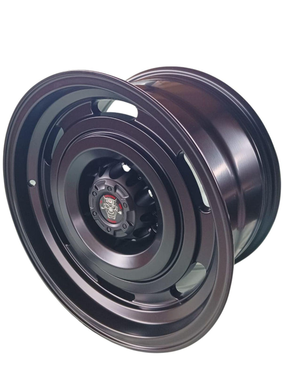 Juego de Llantas 16x8.5 6x139.7 Et0 matt black H215-6