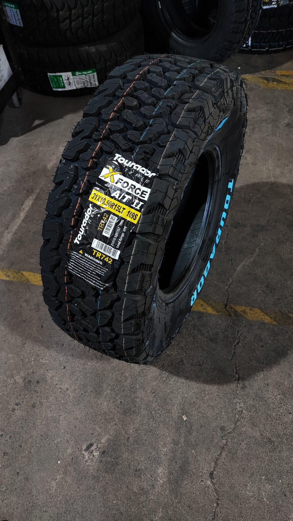 Neumatico 31x10.5 r15 lt tourador x force a/t 2 6pr 109s bz