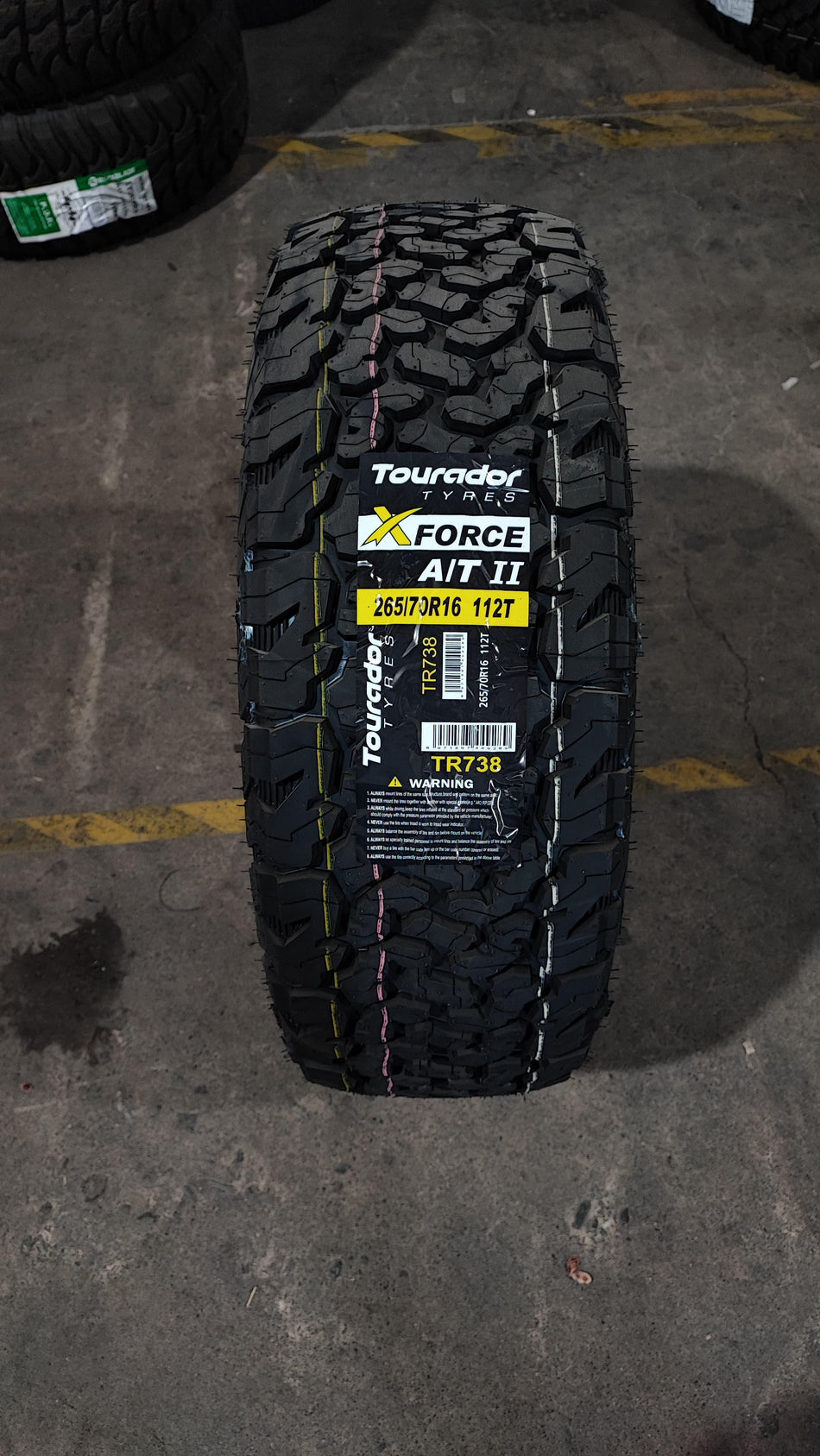 Neumatico 265/70 r16 tourador x force a/t 2 112t bz