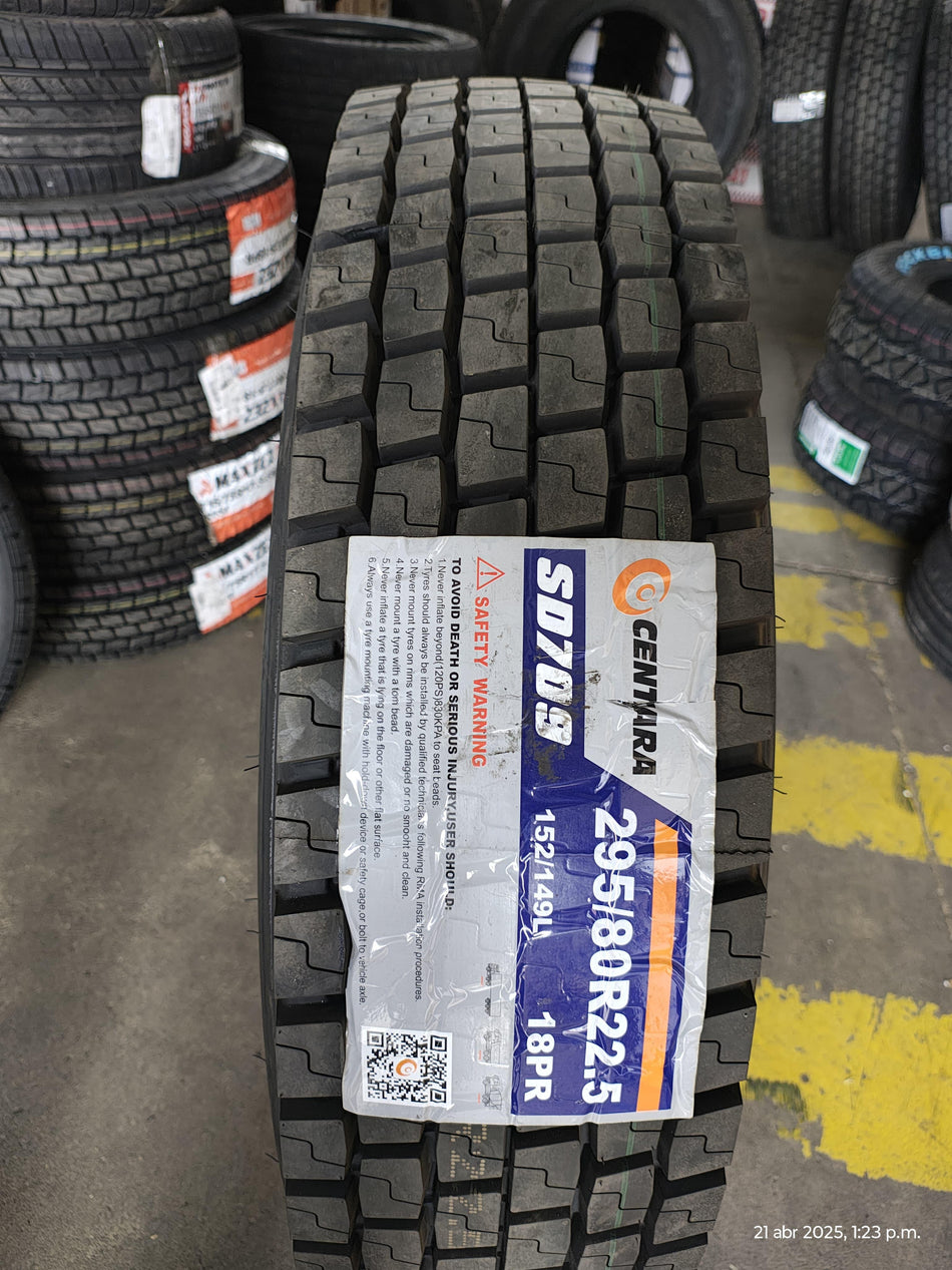 NEUMATICO 295/80 R22.5 CENTARA SD709 152/149L 18PR