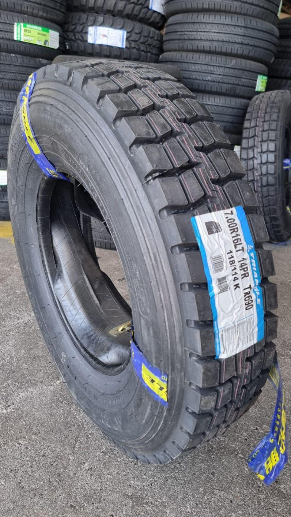 NEUMATICO 7.00 R16 TRIANGLE TR-690 TBR 14PR 118/114K C/C
