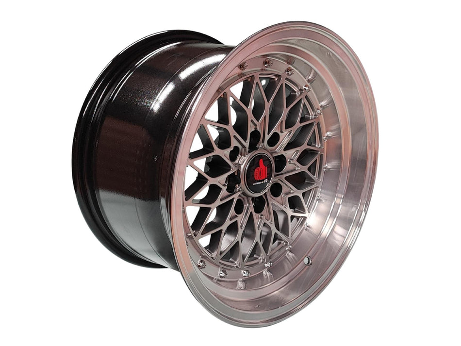 Juego de Llantas 15x9 4x100/4x114.3 Et15 HP ML LG51 B1005-5R