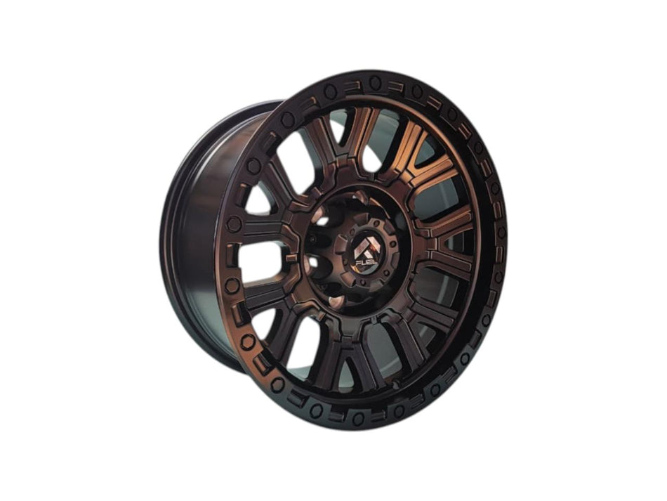 Juego de Llantas 16x8 6x139.7 Et0 Matt black H017