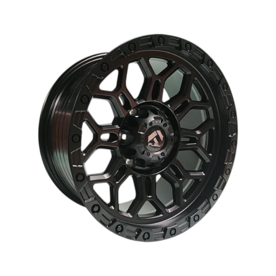 Juego de Llantas 16x8 6x139.7 Et0 Matt black (XXX015)