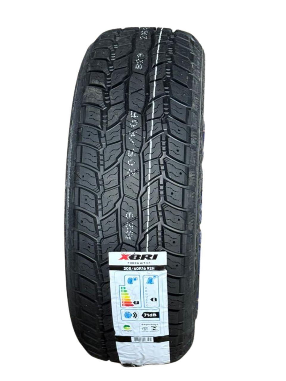 Neumatico 205/60 R16 XBRI FORZA A/T C1 92H WL – Neumáticos del Maule