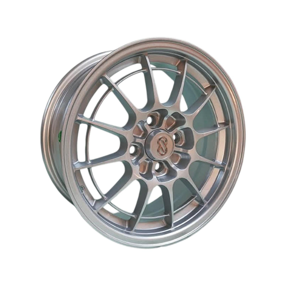 Juego de Llantas 15x6.5 4x100 Et38 Silver (13483)