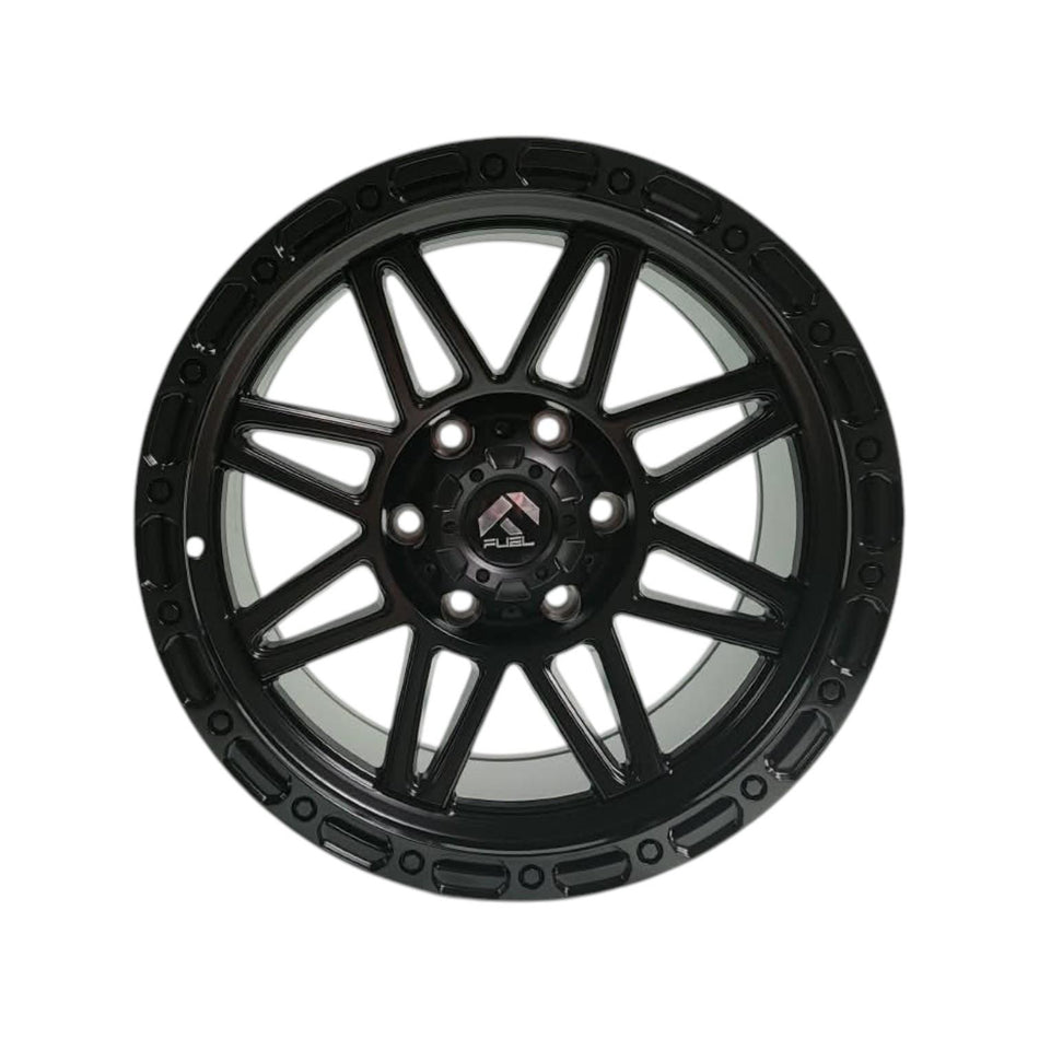 Juego de Llantas 17x9 6x139.7 Et0 Matt Black (XXX021)