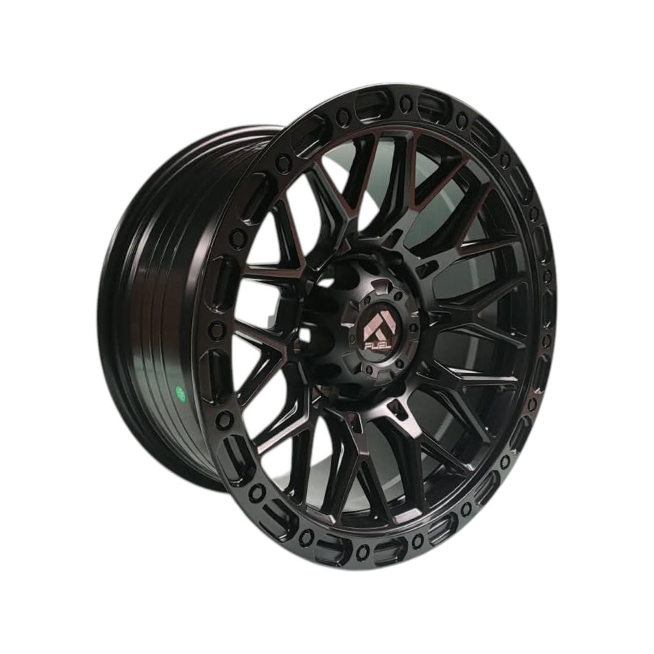 Juego de Llantas 16x8 6x139.7 Et0 Matt Black (XXX010)