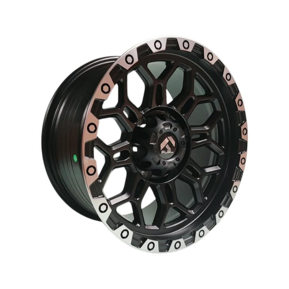 Juego de Llantas 16x8 6x139.7 Et0 Matt Black ML (XXX015)