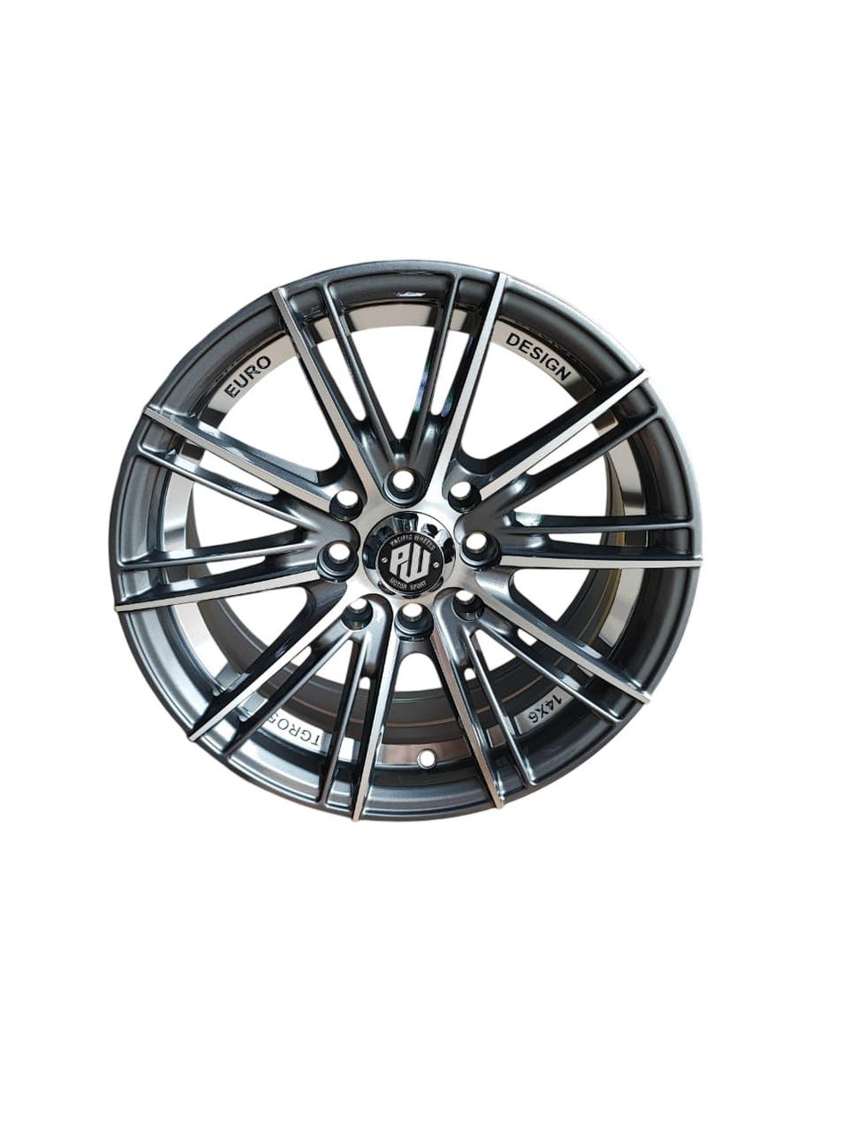 Juego de llantas 14x6 4x100/4x114 et25 Sugo GM-UC-M
