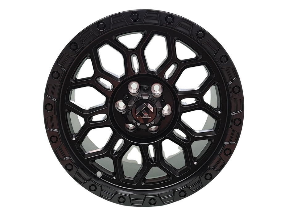 Juego de Llantas 17x9 6x135 Et0 matt black HX015