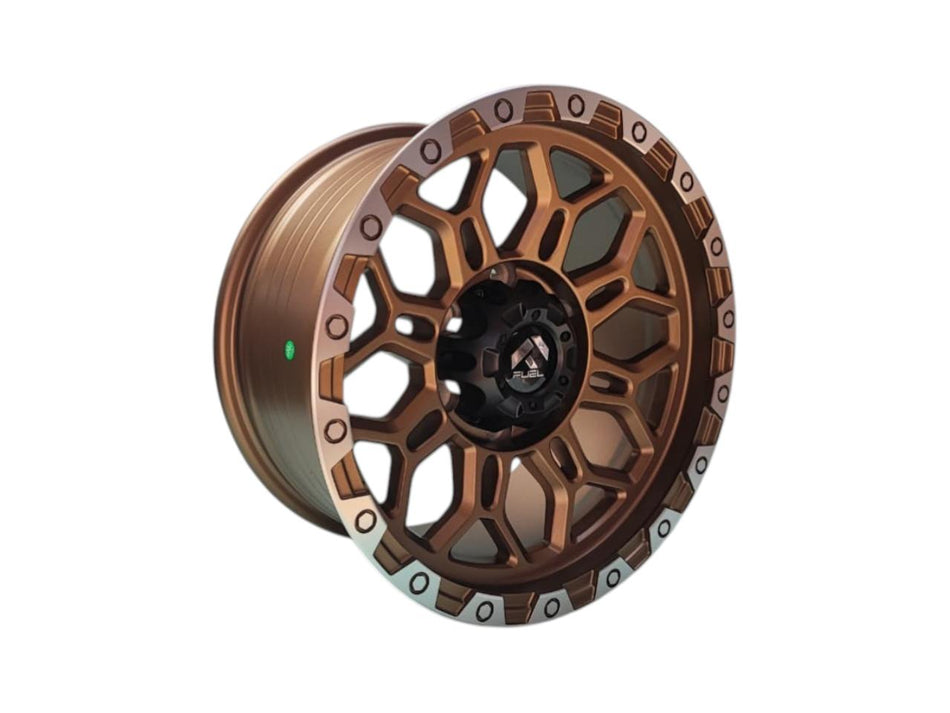 Juego de Llantas 16x8 6x139.7 Et0 Bronze lip H015