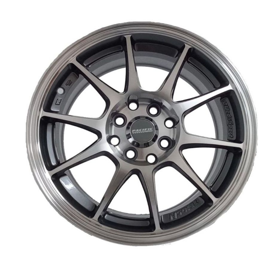 Juego de llantas 15x7 4X100/4X114 Et35 OZ-FF1 DGM GRIS