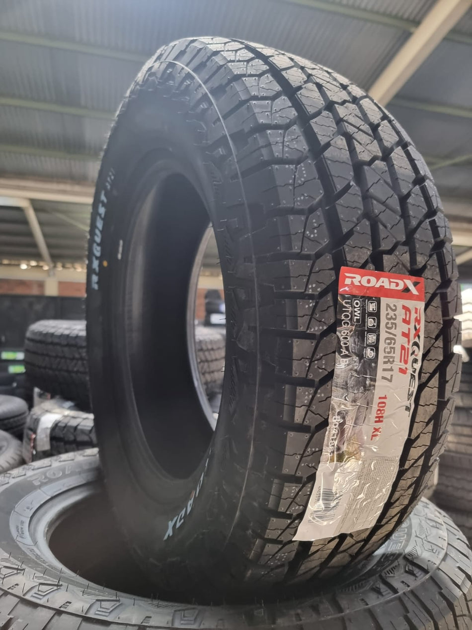 NEUMATICO 235/65 R17 ROADX RXQUEST AT21 AT TUBELES BLK 108H